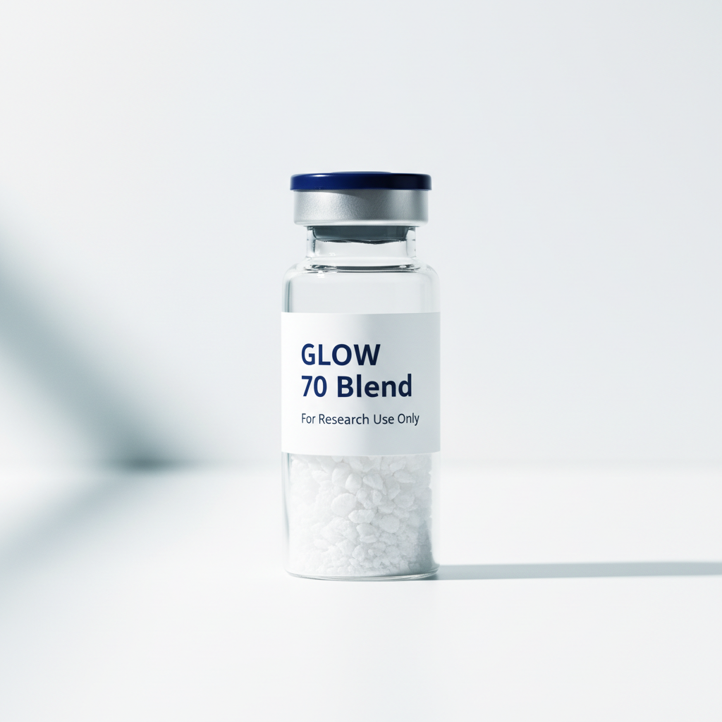 GLOW 70 Blend peptide vial - For Research Use Only