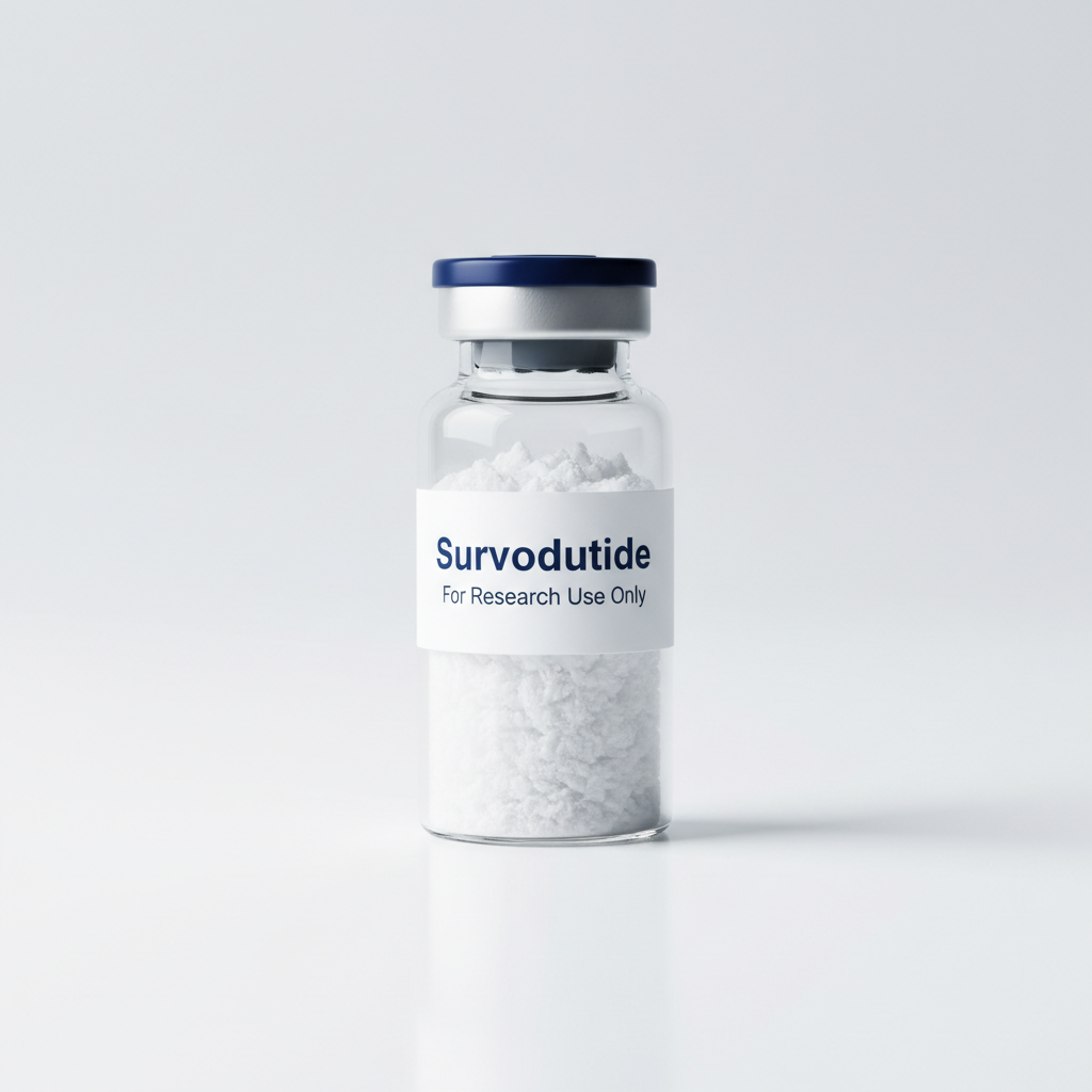 Survodutide peptide vial - For Research Use Only