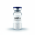 GHRP-6 peptide vial - For Research Use Only