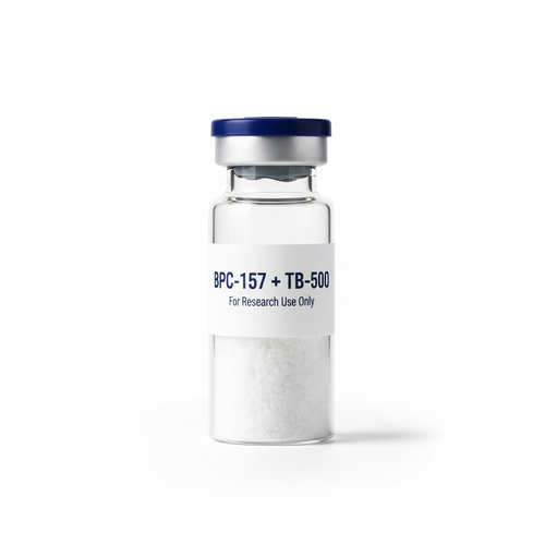 BPC-157 + TB-500 peptide vial - For Research Use Only